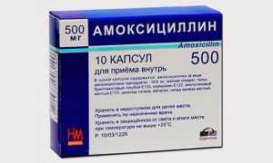 Показания и инструкция по применению таблеток Амоксициллин