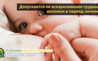 Удаление глистов у кормящей мамы в период лактации