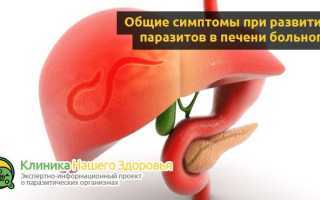 Глисты в печени — основные симптомы болезни и лечение