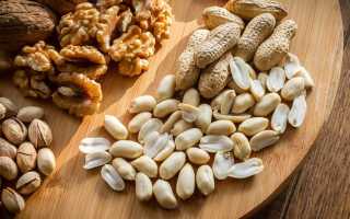 Какие орехи можно при грудном вскармливании в первый, второй и последующие месяца?