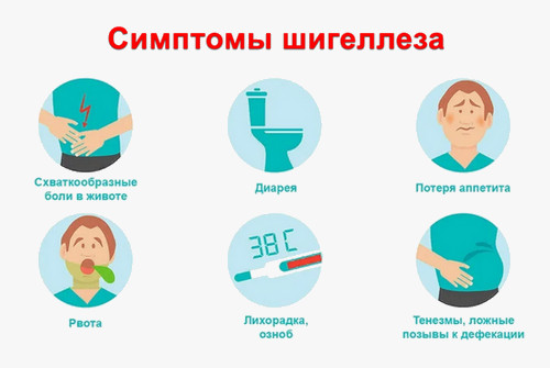 Шигеллез симптомы