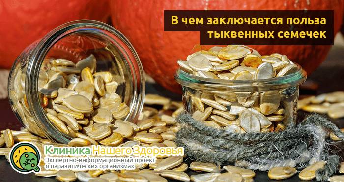 Тыквенные семечки от глистов: рецепты, как принимать, отзывы