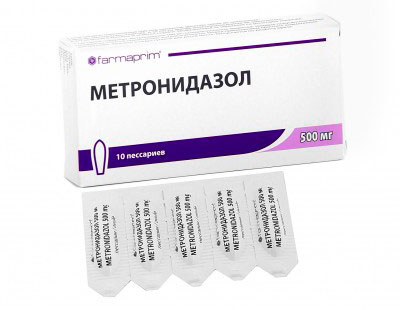 Метронидазол – свечи