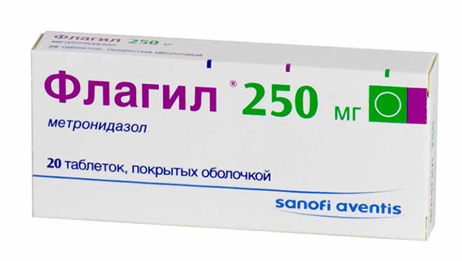 Препарат широкого спектра действия флагил